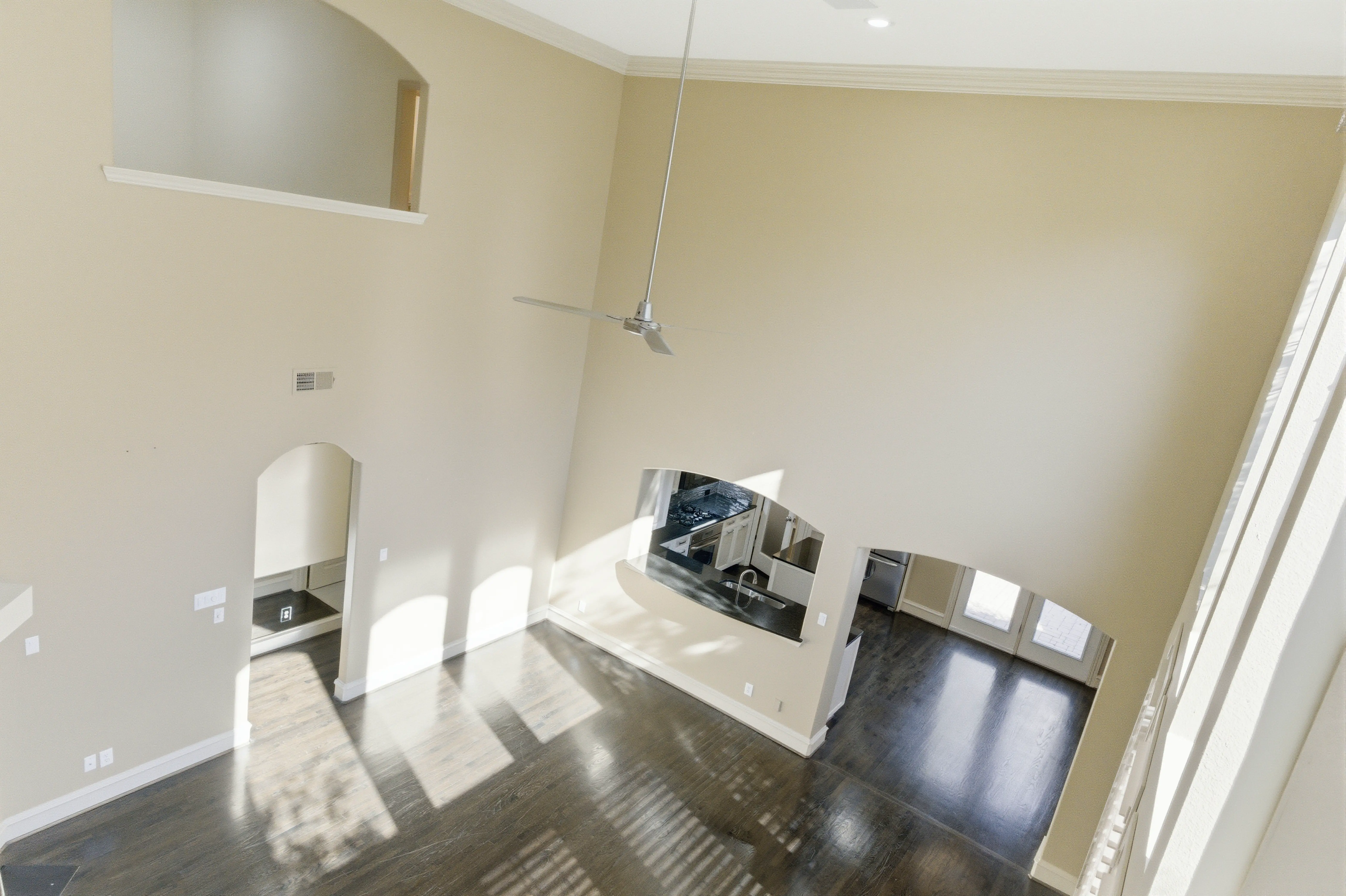 Private outdoor patio