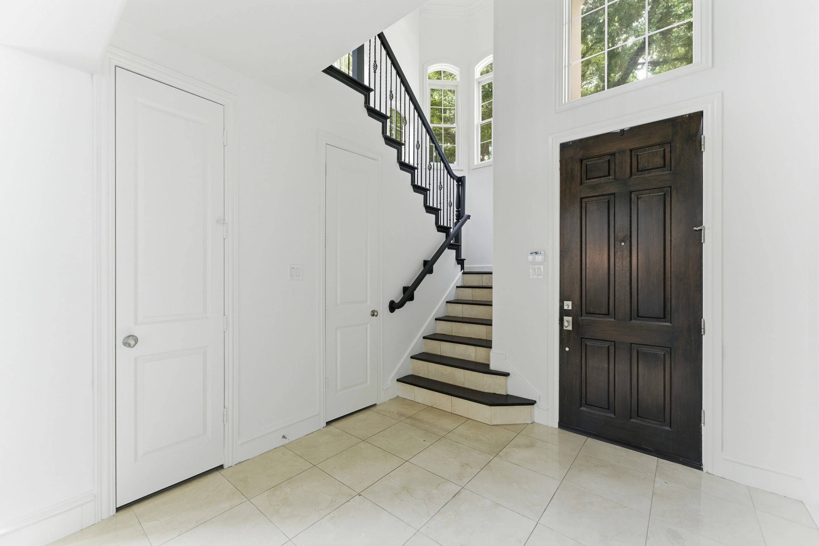 Foyer and staircase